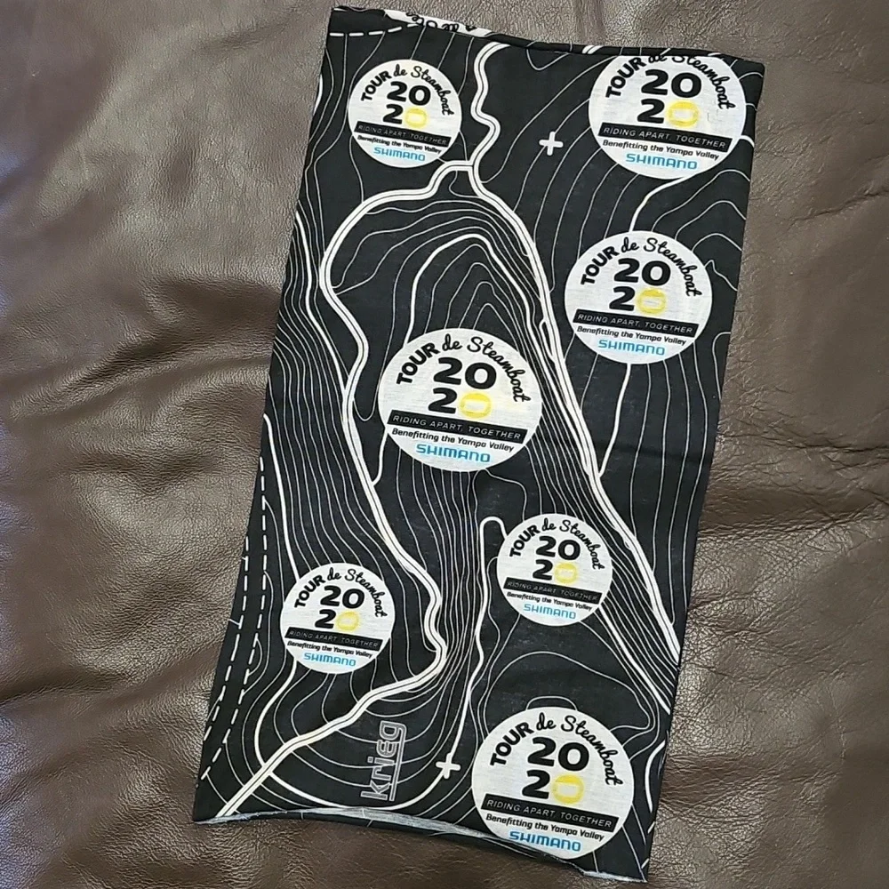 Shimano Tour de Steamboat Cycling Neck Gaiter, Neck Buff